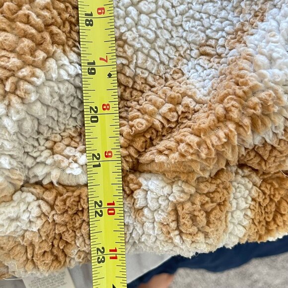 Betsey Johnson Performance Teddy Fleece Jacket‎ XS Brown - Picture 9 of 9